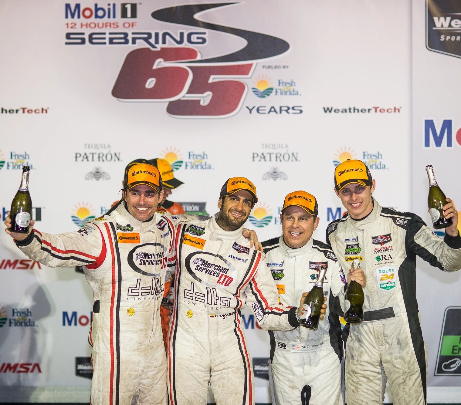 Racing team photo